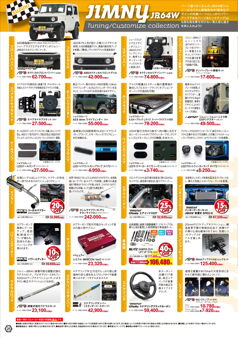 オートバックスヒートアップキャンペーン SUZUKIジムニーJB64W